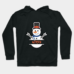 Christmas snowman Hoodie